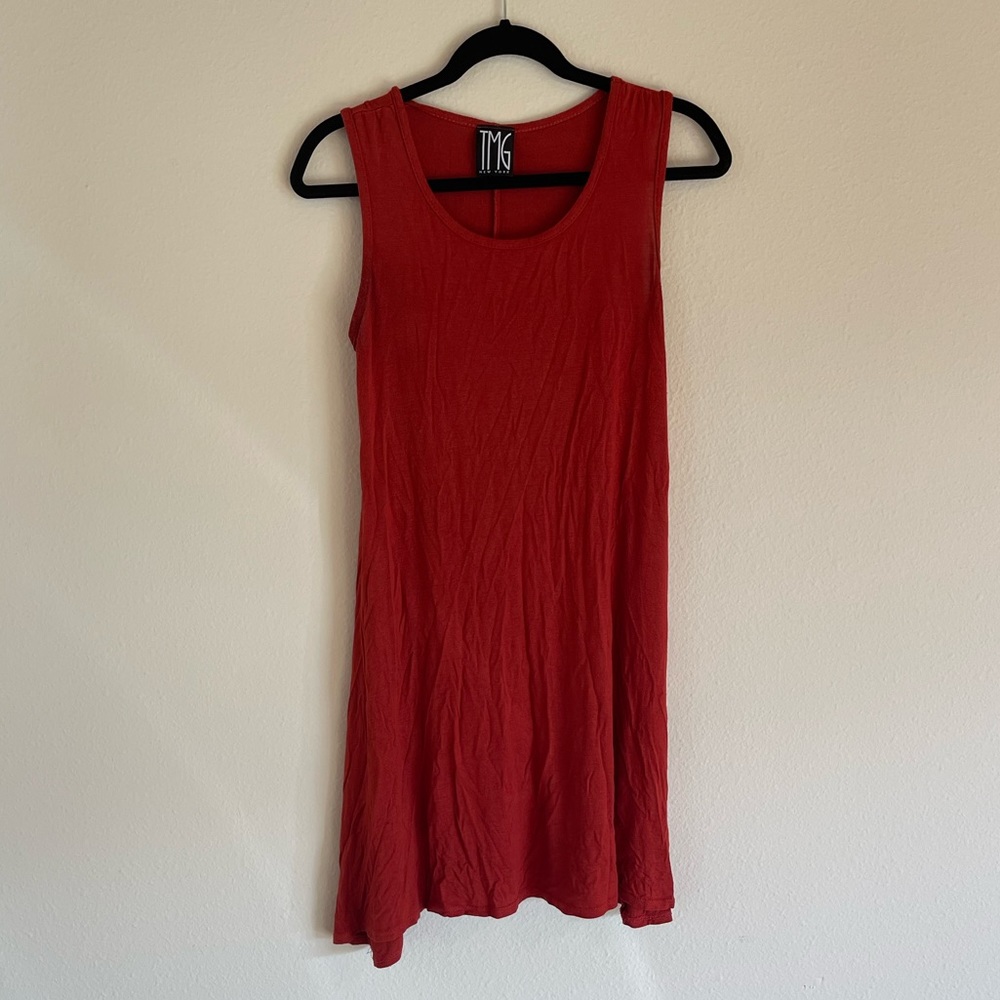Brunt Orange Dress
